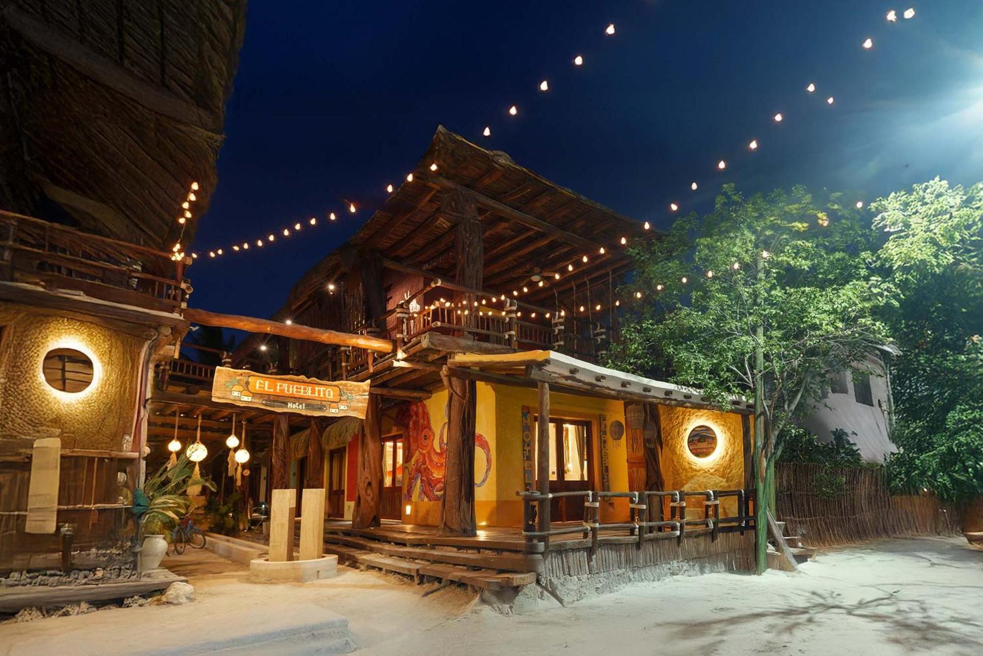 Exe El Pueblito Hotel Isla Holbox Bagian luar foto